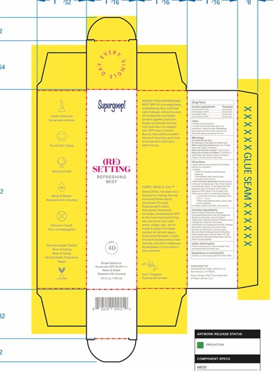 Re Setting Refreshing Mist Spf 40 ((re)setting Refreshing Mist Spf 40)